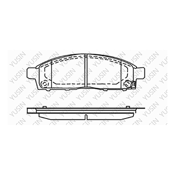 D1519 Front Brake Pad