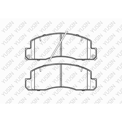 D1550 Front Brake Pad