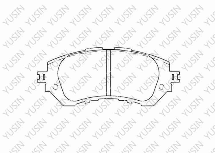 D1628 Front Brake Pad