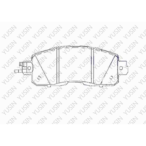 D1650 Front Brake Pad