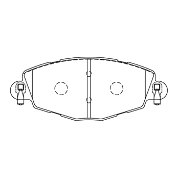 D1703 Front Brake Pad