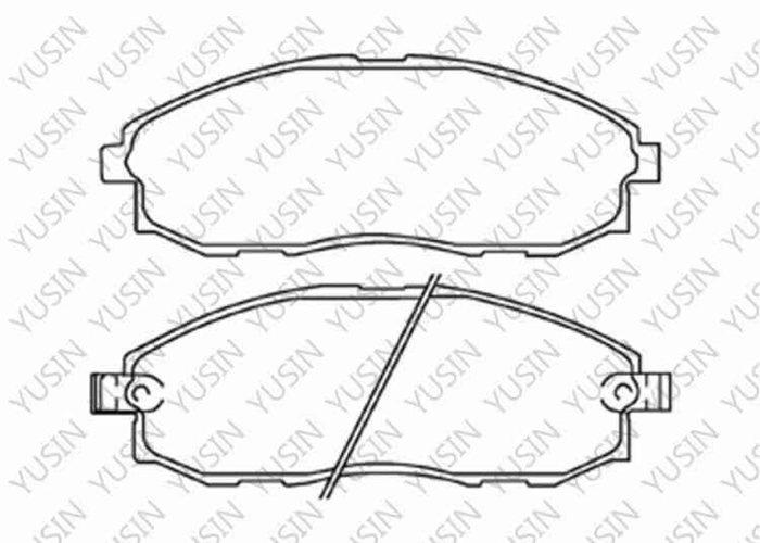 D1712 Front Brake Pad