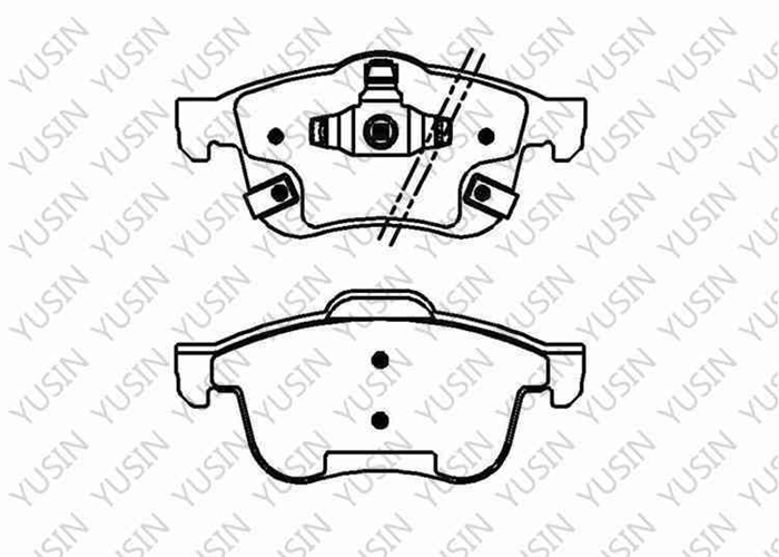 D1721 Front Brake Pad