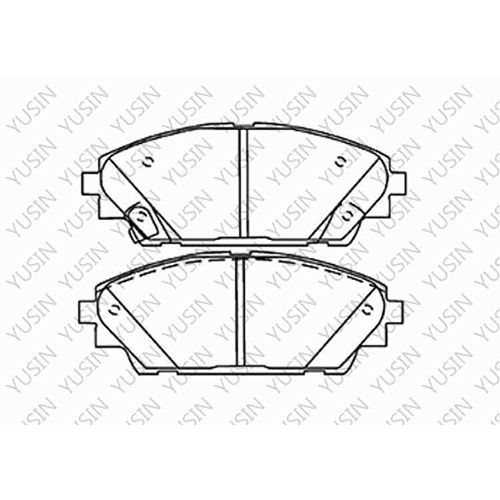 D1728 Front Brake Pad