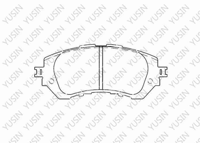 D1950 Front Brake Pad