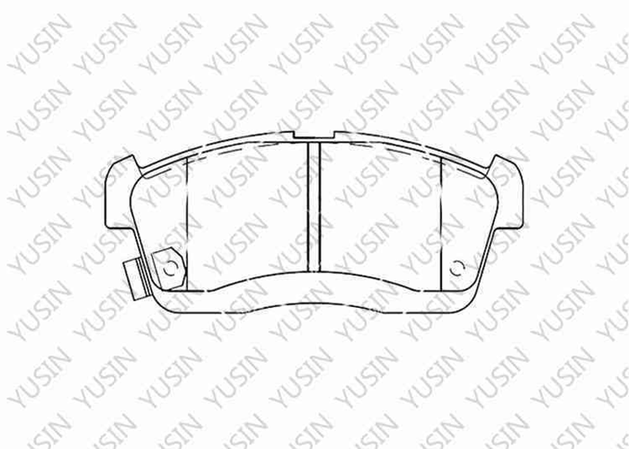 D2005 Front Brake Pad