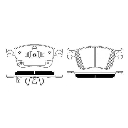 D2115 Front Brake Pad