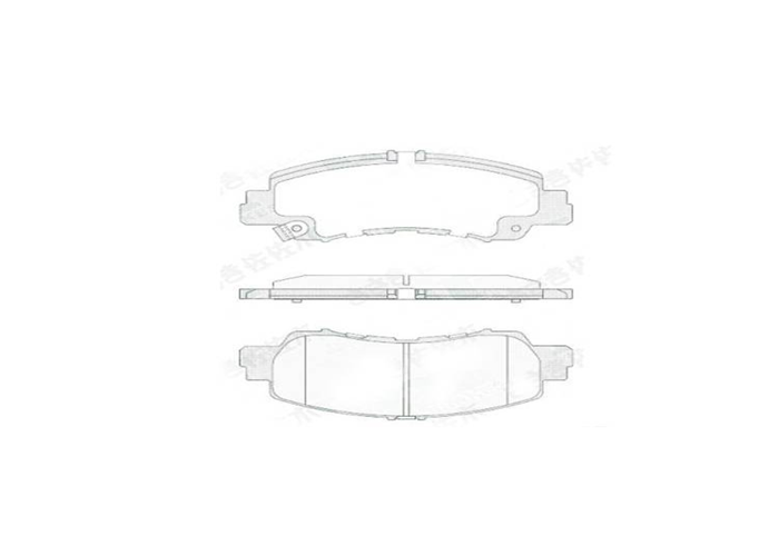 D2178 Front Brake Pad