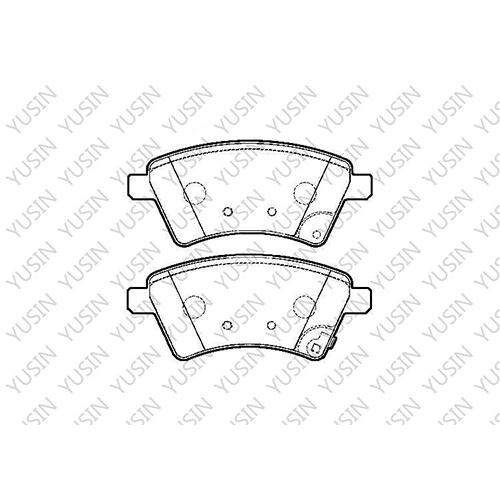 D2327 Front Brake Pad