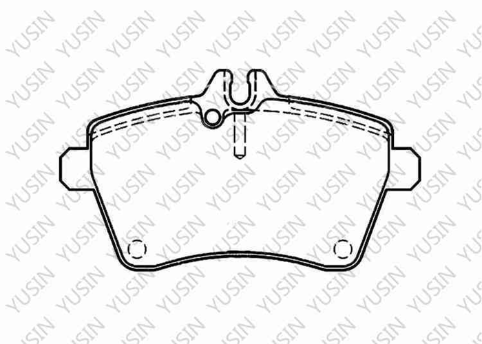 D2357 Front Brake Pad