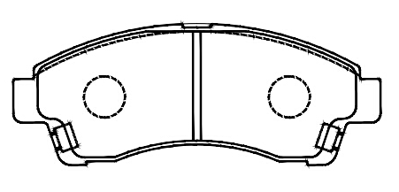 D3113 Front Brake Pad