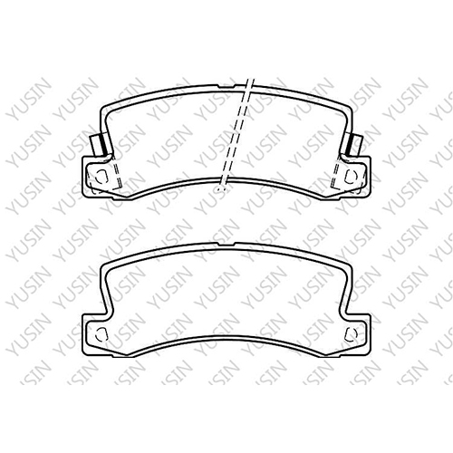 D325 Rear Brake Pad