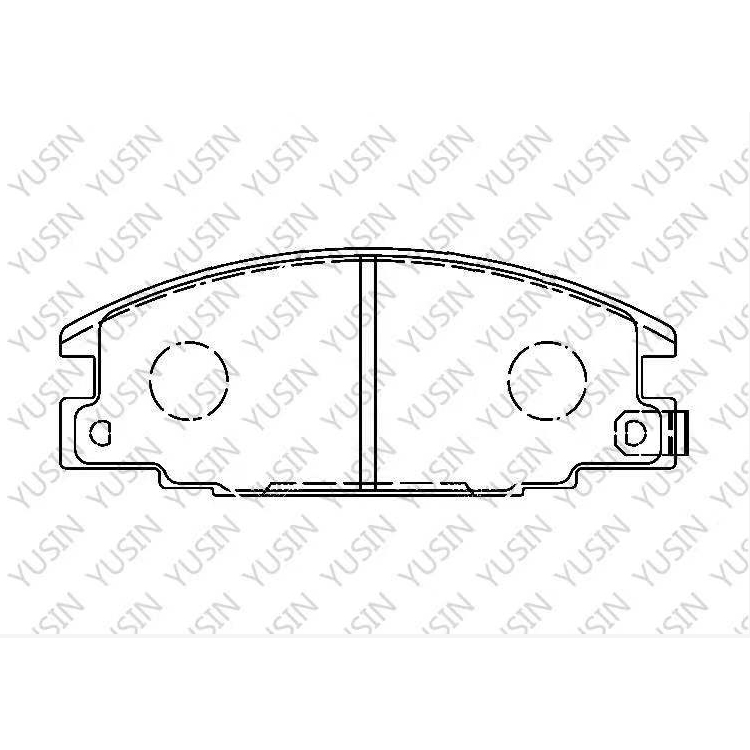 D363 Front Brake Pad