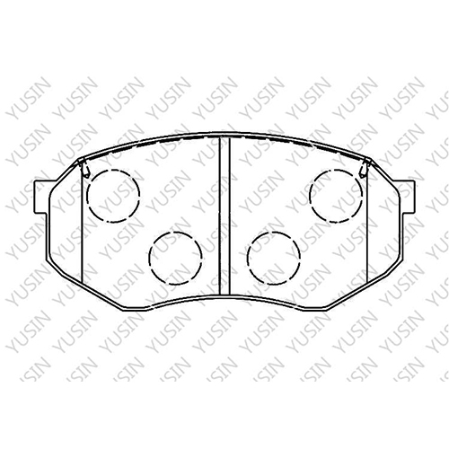 D433 Front Brake Pad