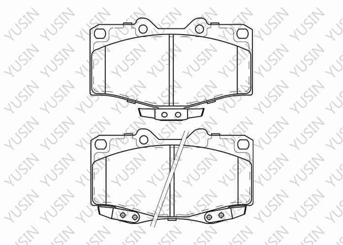 D436 Front Brake Pad