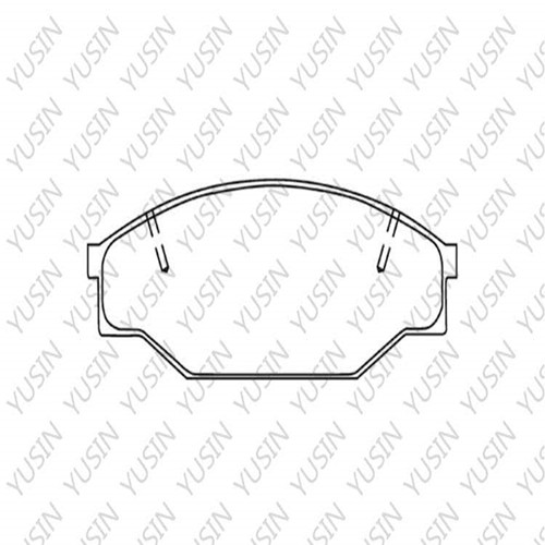 D438 Front Brake Pad