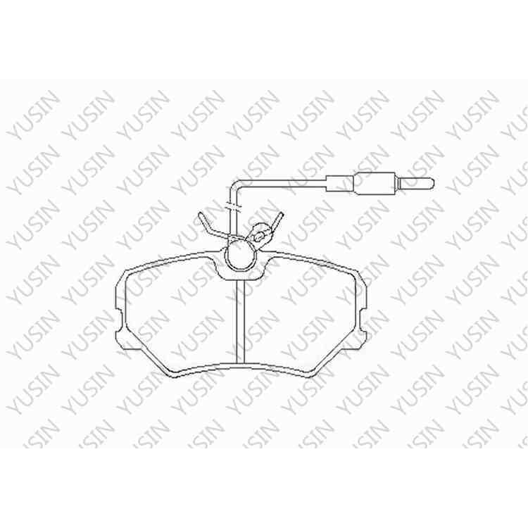 D454 Front Brake Pad