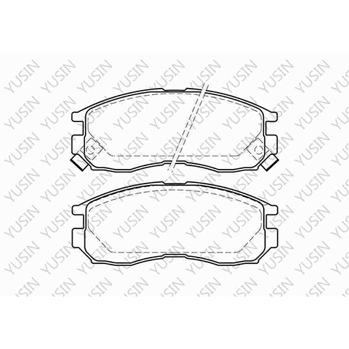 D484 Front Brake Pad