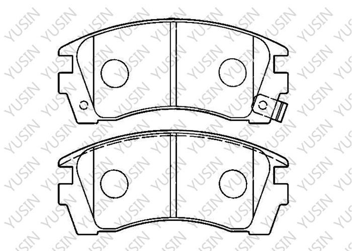 D509 Front Brake Pad