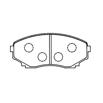 D551 Front Brake Pad