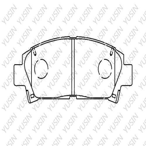 D582 Front Brake Pad