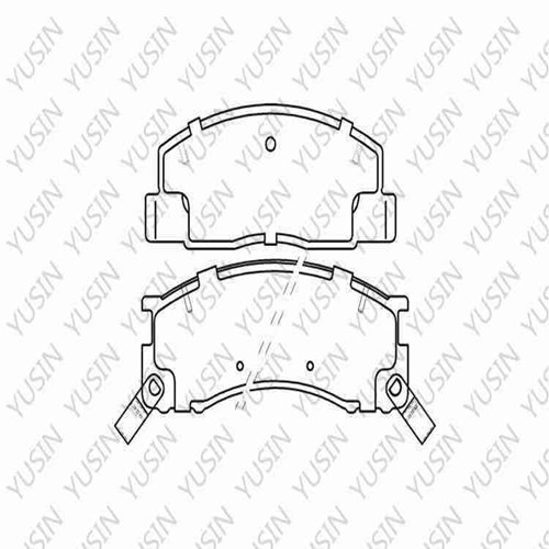 D615 Front Brake Pad