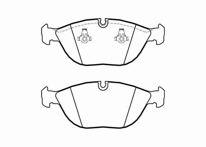 D682 Front Brake Pad