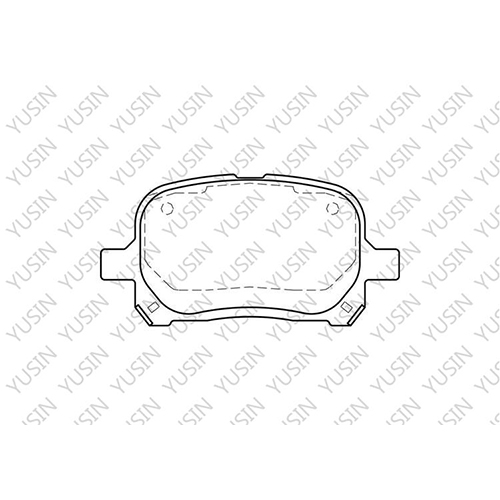 D707 Front Brake Pad