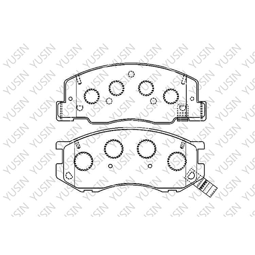 D716 Front Brake Pad