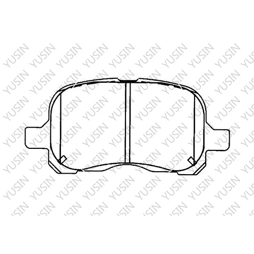 D741 Front Brake Pad