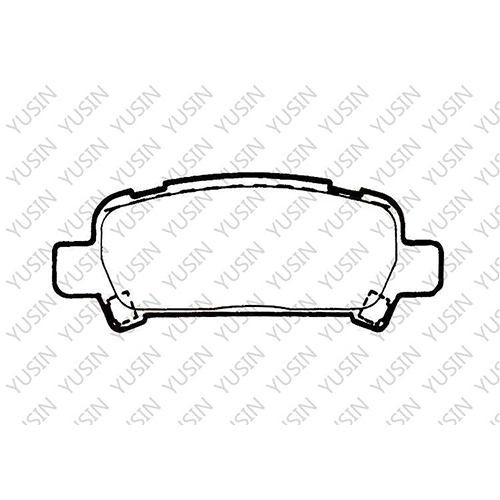 D770 Rear Brake Pad