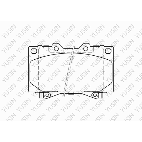 D772 Front Brake Pad