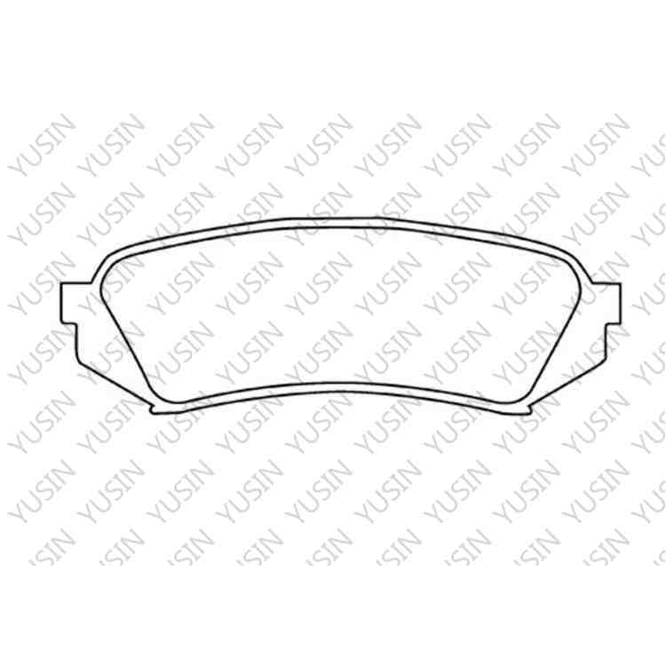 D773 Rear Brake Pad