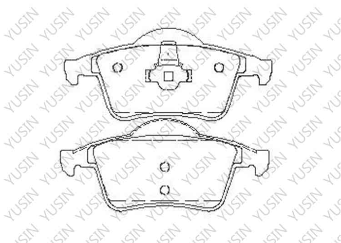 D795 Rear Brake Pad