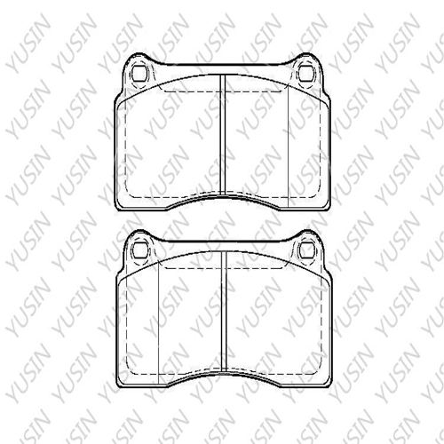 D810 Front brake pad