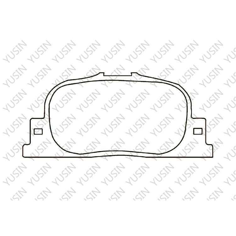 D835 Rear Brake Pad