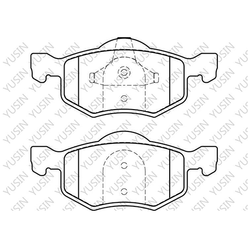 D843 Front Brake Pad