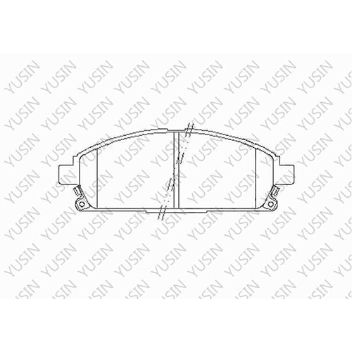 D855 Front Brake Pad