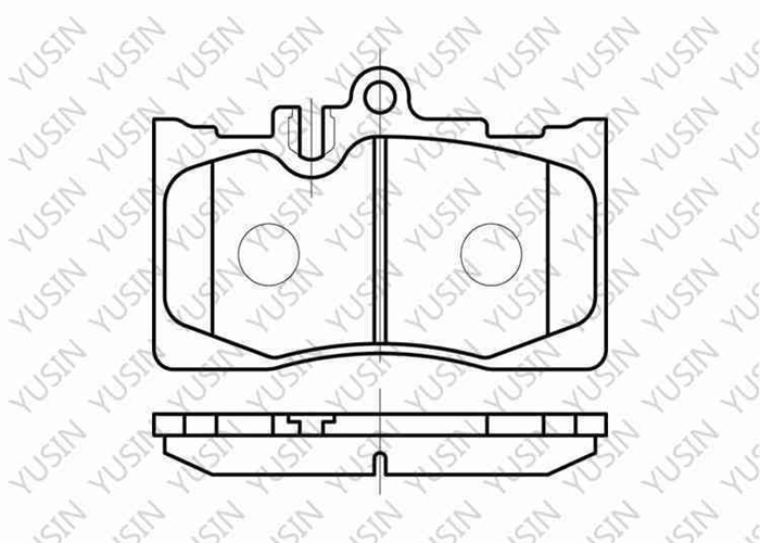 D870 Front Brake Pad