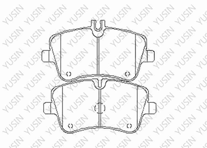 D872 Front Brake Pad