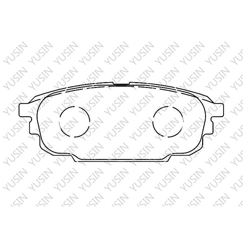 D892 Rear Brake Pad