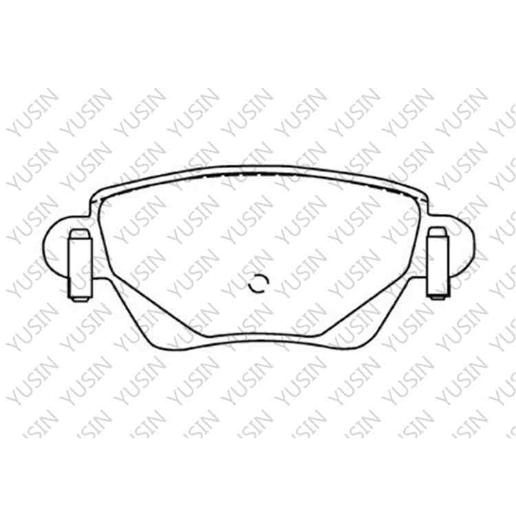 D911 Rear Brake Pad