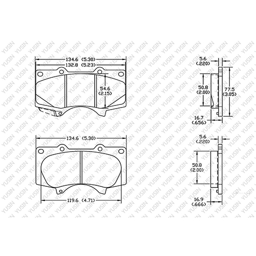 D976 Front Brake Pad