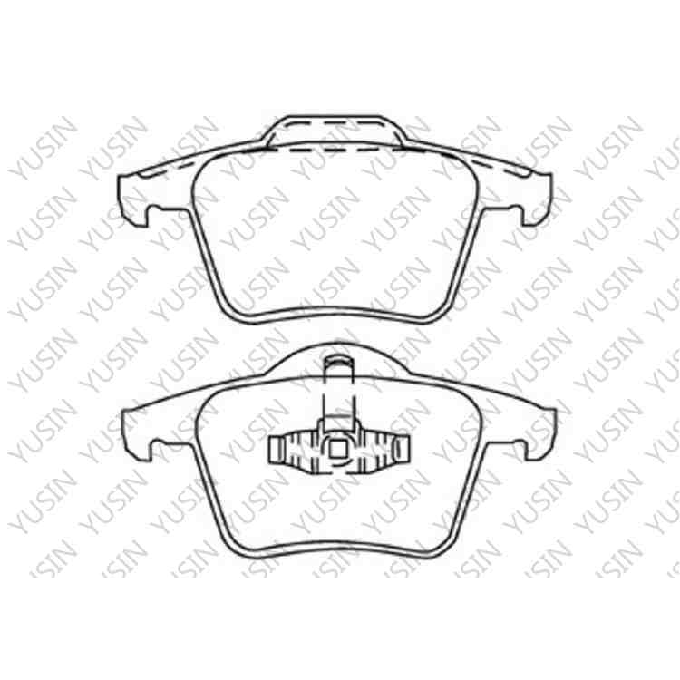 D980 Rear Brake Pad