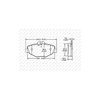 D987 Front Brake Pad