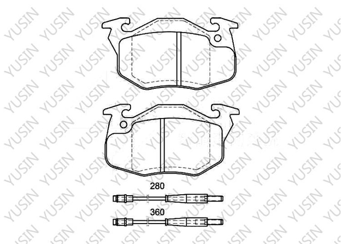 GDB1033 Front Brake Pad