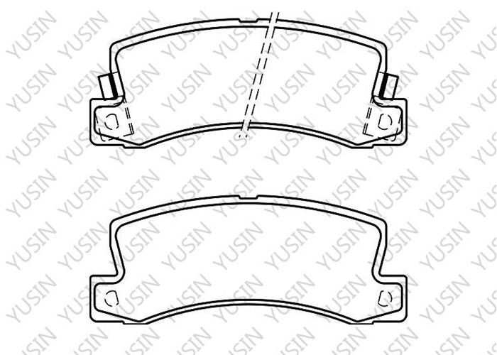 GDB1168 Rear Brake Pad