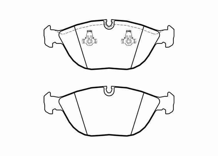 GDB1285 Front Brake Pad