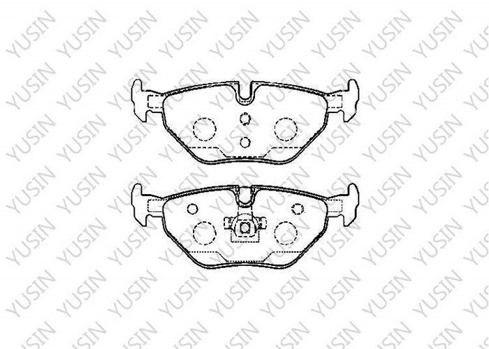 GDB1344 Rear Brake Pad