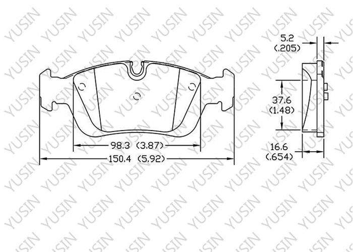 GDB1348 Front Brake Pad